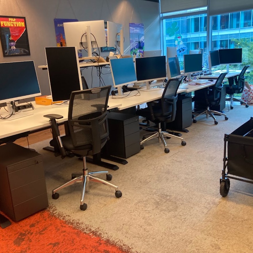 ✨ Nothing beats walking into a spotless workspace.

Clean desks. Organized screens. Fresh energy.
A tidy office isn’t just about looks; it helps everyone think clearer, work better, and start the day feeling motivated.

#OfficeLife #CleanWorkspace #Productivity #WorkEnvironment #DeskSetup#WorkVibes#OfficeCulture #WorkspaceGoals #TeamEnvironment #ProductiveSpace#Motivation #WorkSmart#DailyFocus