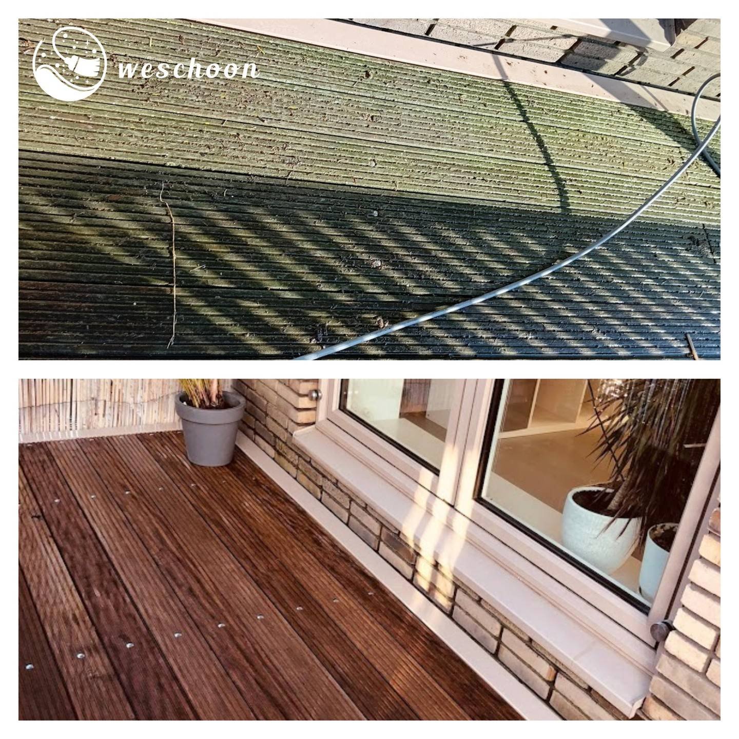 🌸 Spring is almost here, the perfect time to refresh your balcony!
Winter can leave outdoor spaces looking worn and dirty. With a professional deep clean, your balcony can look fresh, bright, and ready for spring again.
Let Weschoon Cleaning Company take care of the hard work so you can enjoy the sunshine.
#SpringVibes #BalconyCleaning #OutdoorCare #CleaningExperts #HomeCleaning #Weschoon#BeforeAndAfter #SpringCleaning#TerraceCleaning #OutdoorSpace#BalconyRefresh #SpringReady #CleaningService #OutdoorCleaning #HomeMaintenance#cleaningnetherlands #schoonmaken