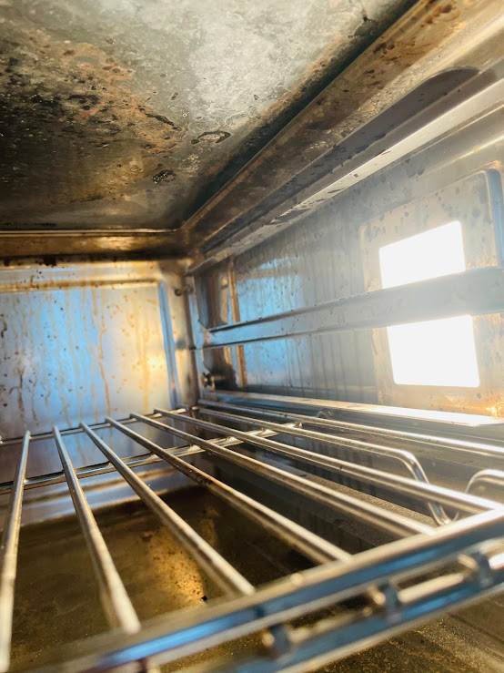 before-oven-cleaning-steel-oven